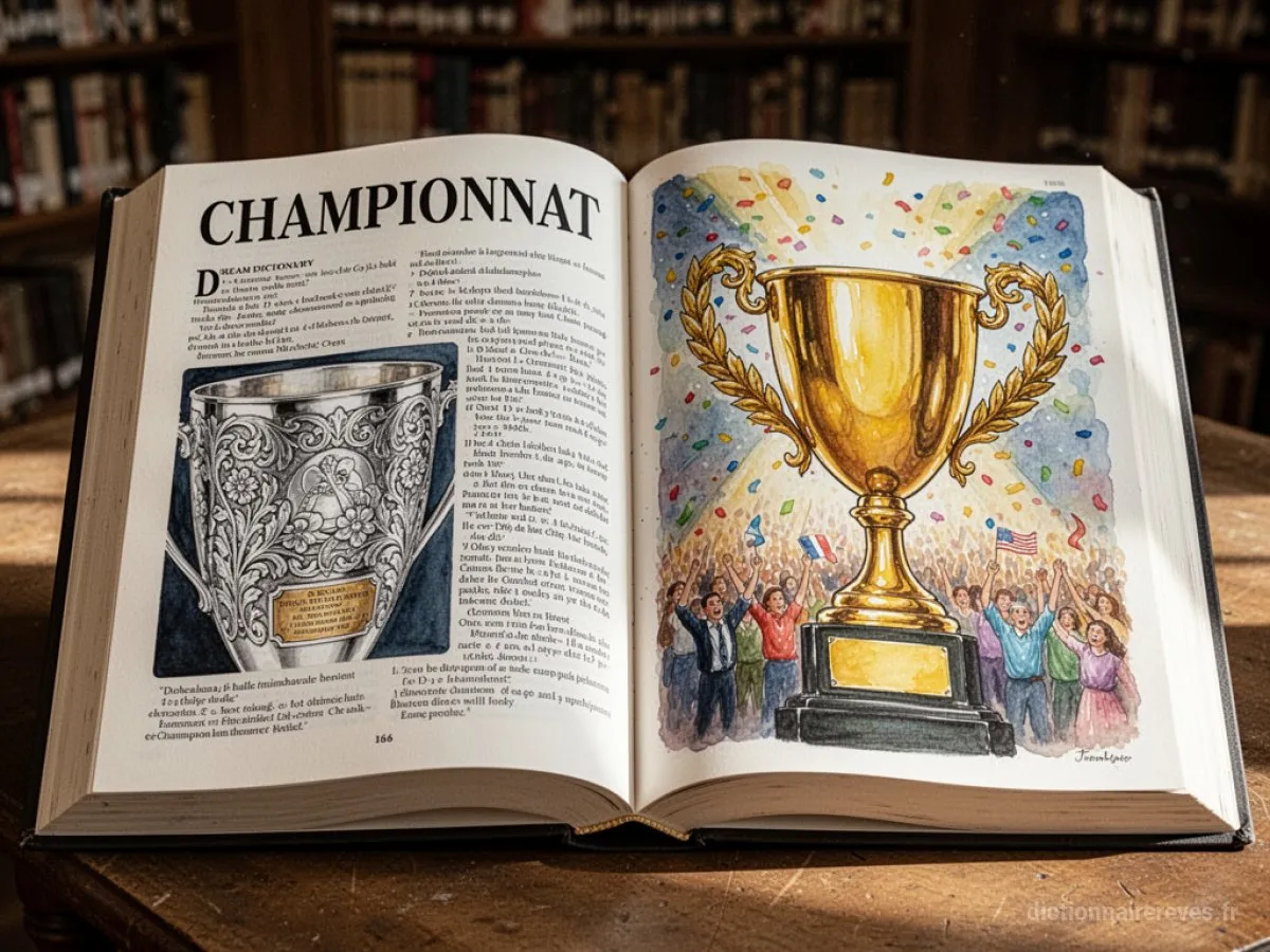 Signification générale : le symbole du rêve Championnat - Archétypes et symbolisme