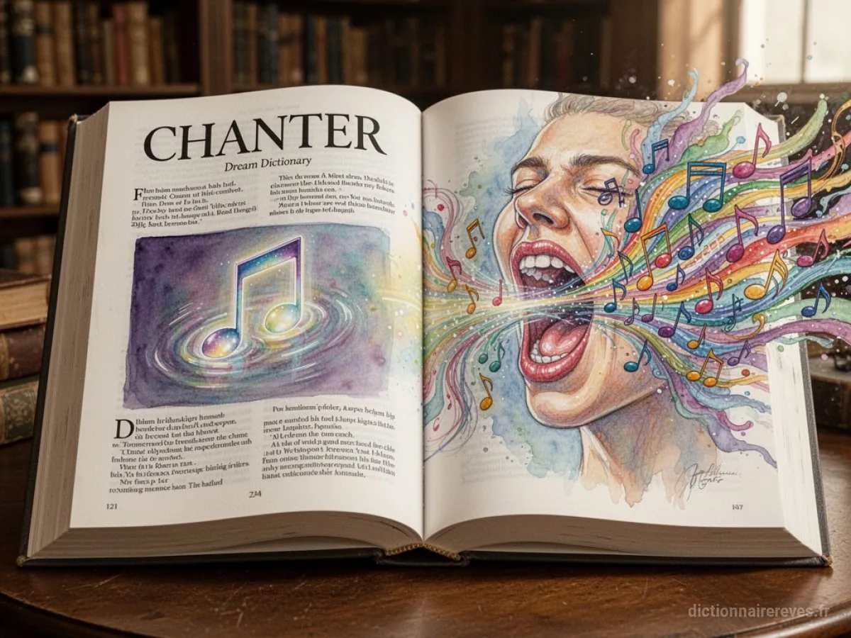 Signification générale : le symbole du rêve Chanter - Archétypes et symbolisme