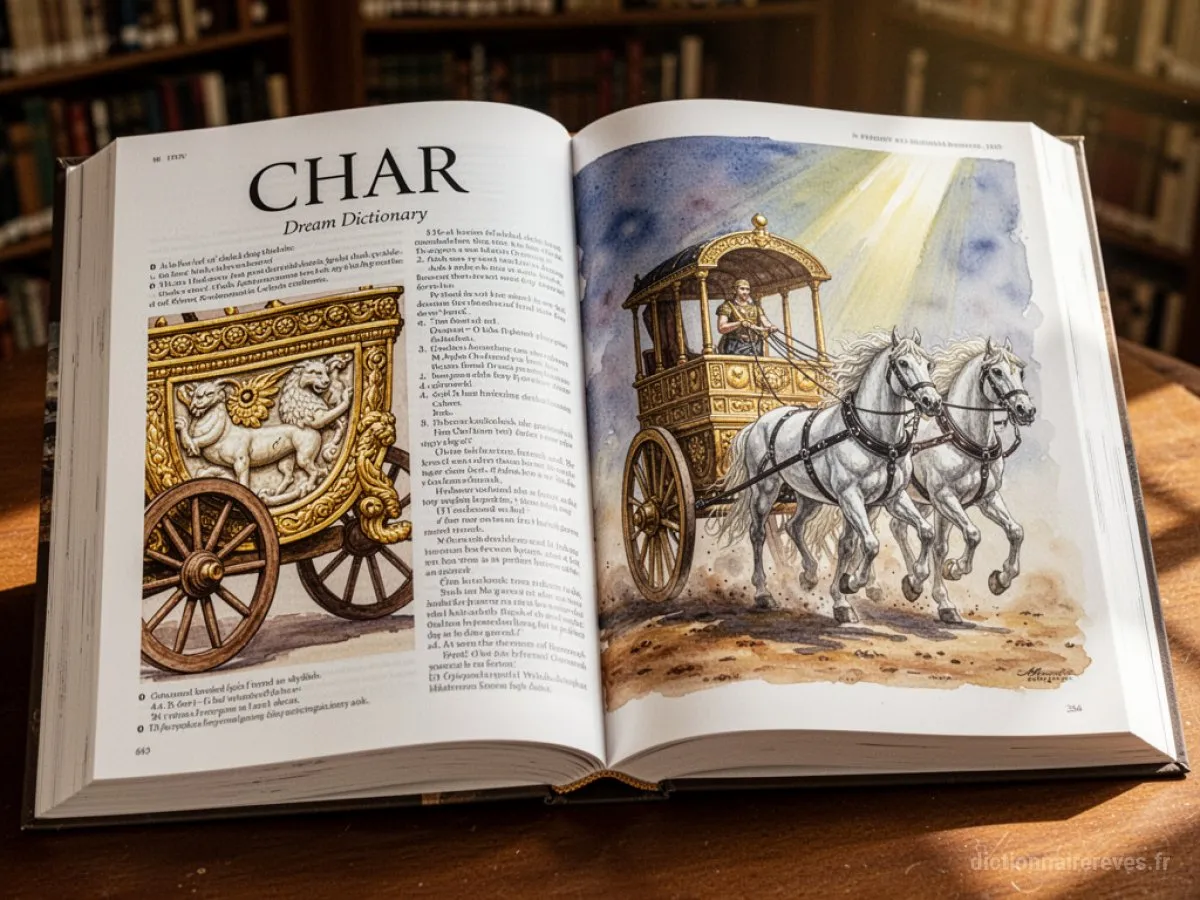 Signification générale : le symbole du rêve Char - Archétypes et symbolisme
