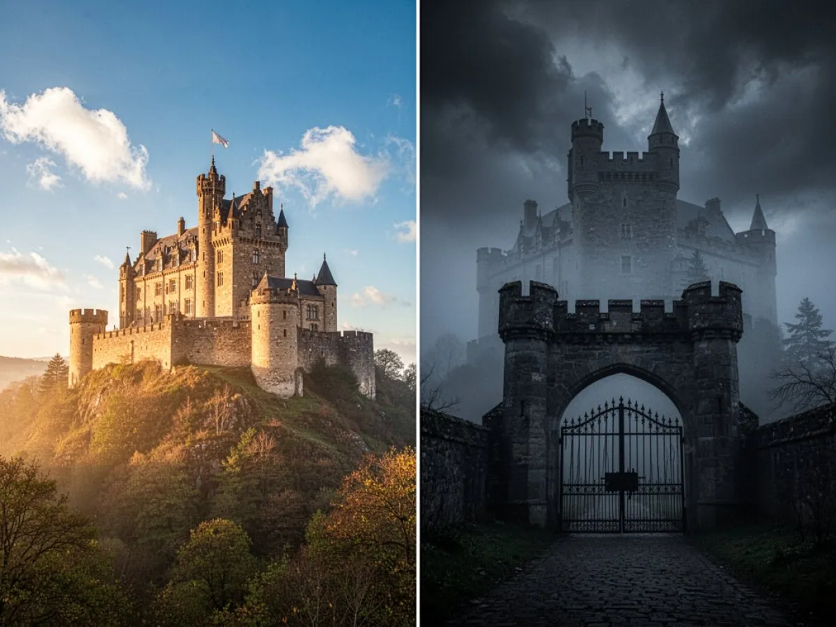 Interprétation détaillée des rêves : Différents scénarios avec Château dans le rêve