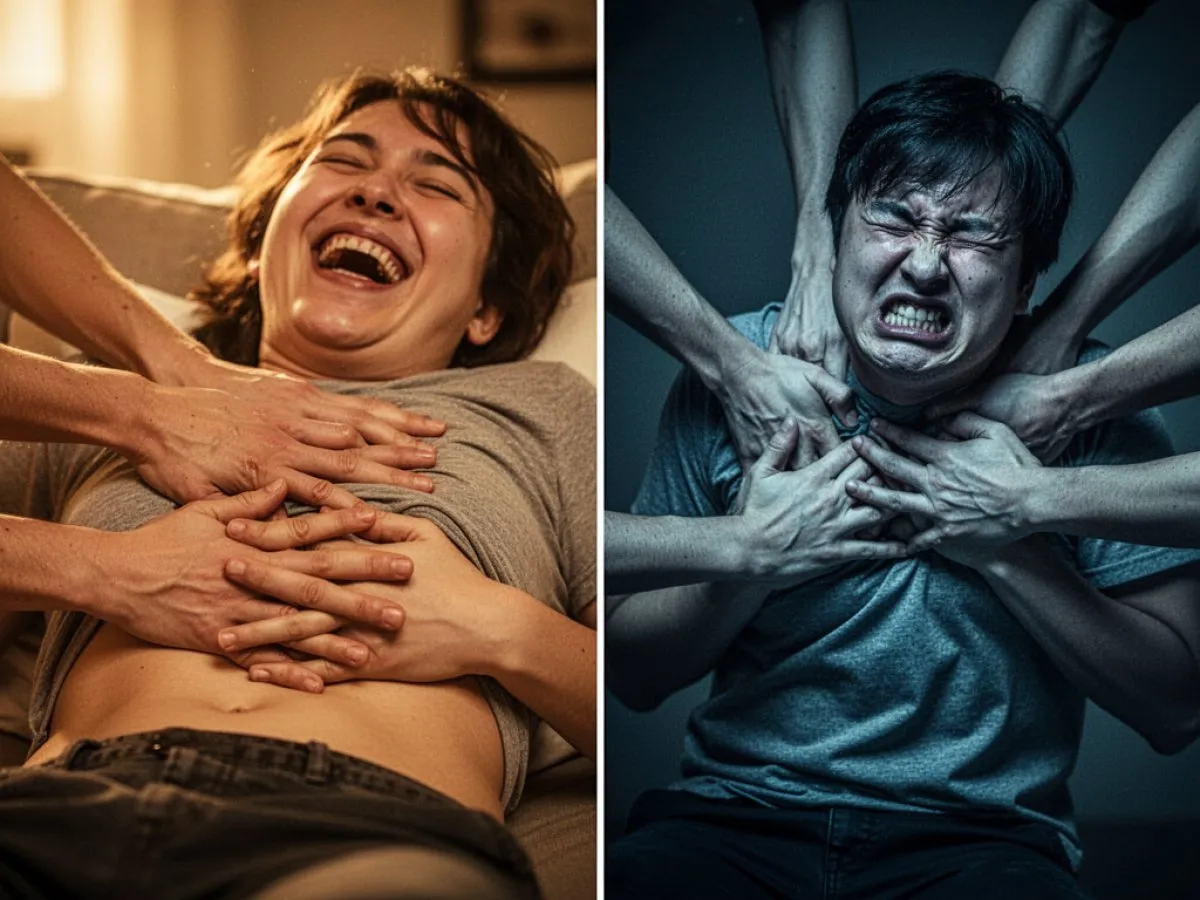 Interprétation détaillée des rêves : Différents scénarios avec Chatouiller dans le rêve