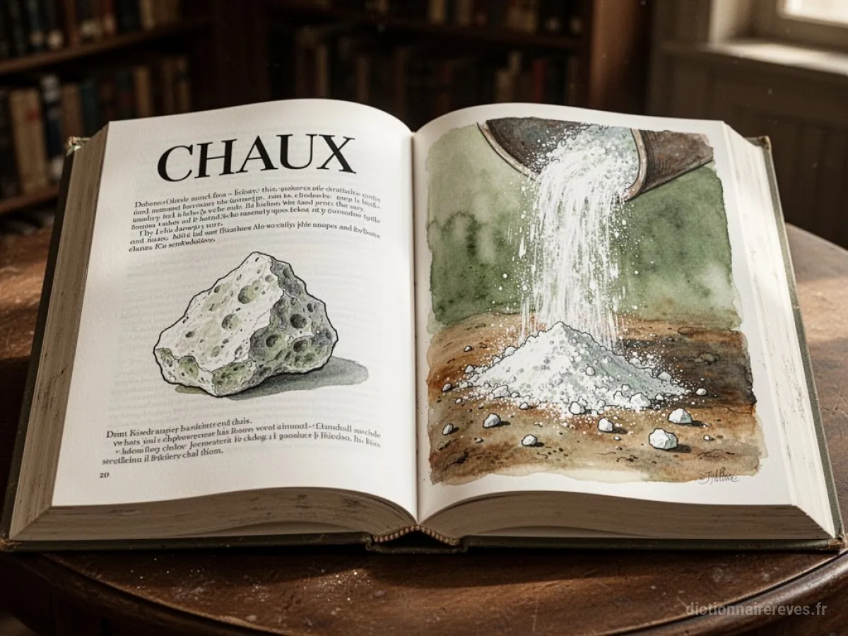 Signification générale : le symbole du rêve Chaux - Archétypes et symbolisme