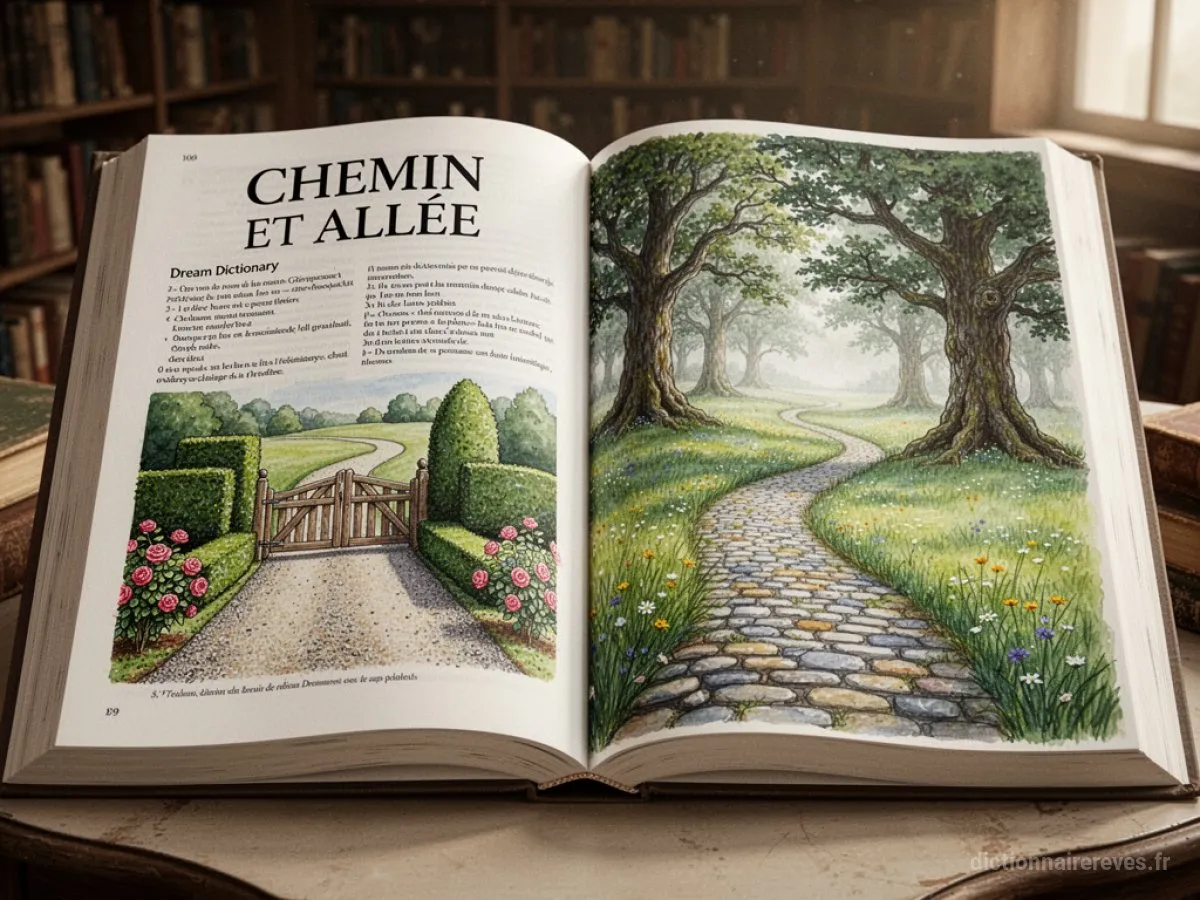 Signification générale : le symbole du rêve Chemin Et Allée - Archétypes et symbolisme