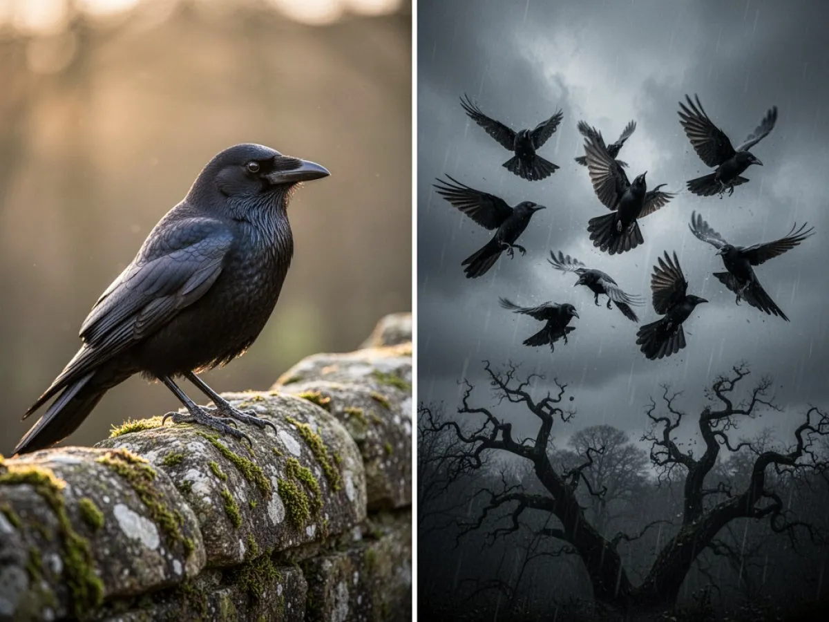 Interprétation détaillée des rêves : Différents scénarios avec Choucas dans le rêve