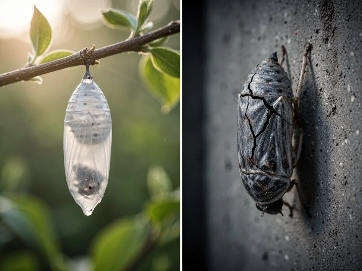 Interprétation détaillée des rêves : Différents scénarios avec Chrysalide dans le rêve