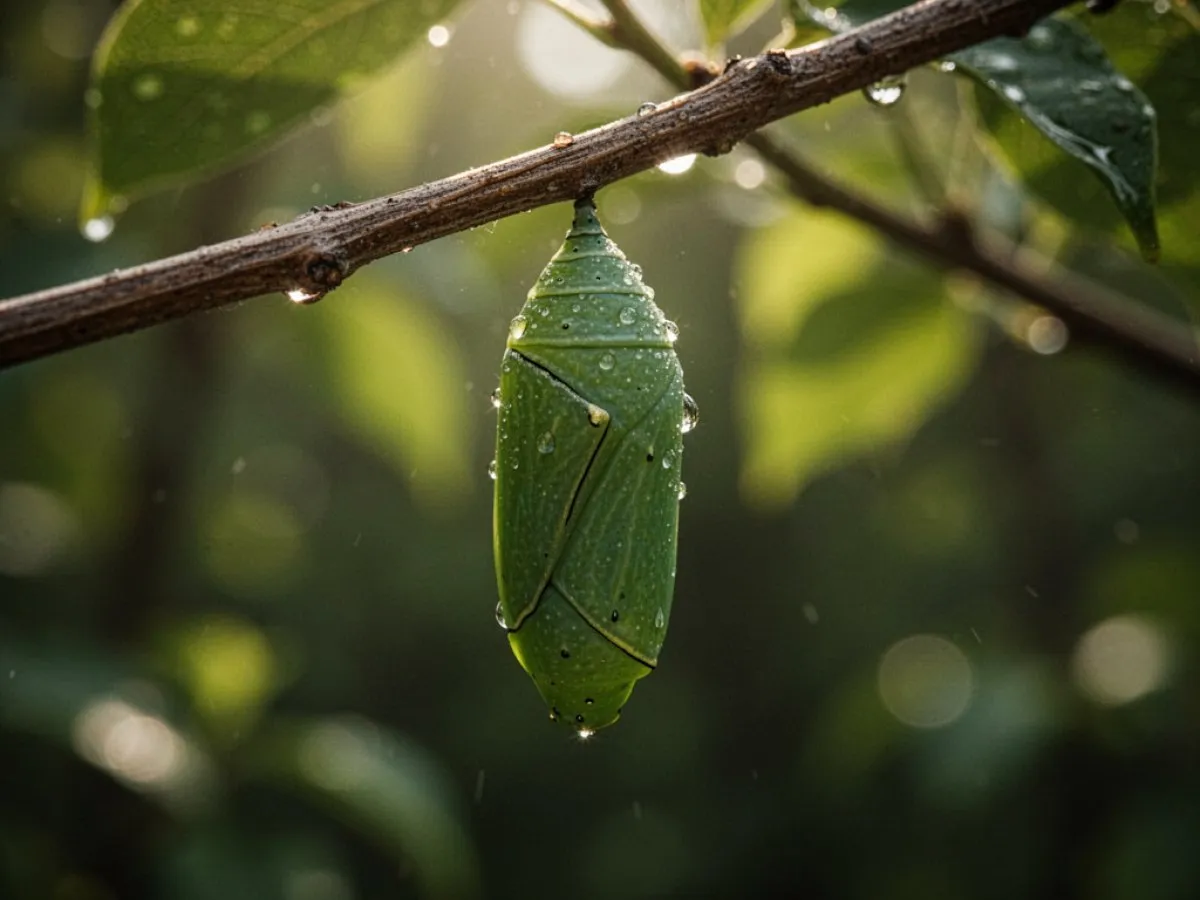 Signification de rêver de Chrysalide pour la vie quotidienne, l'amour et le travail