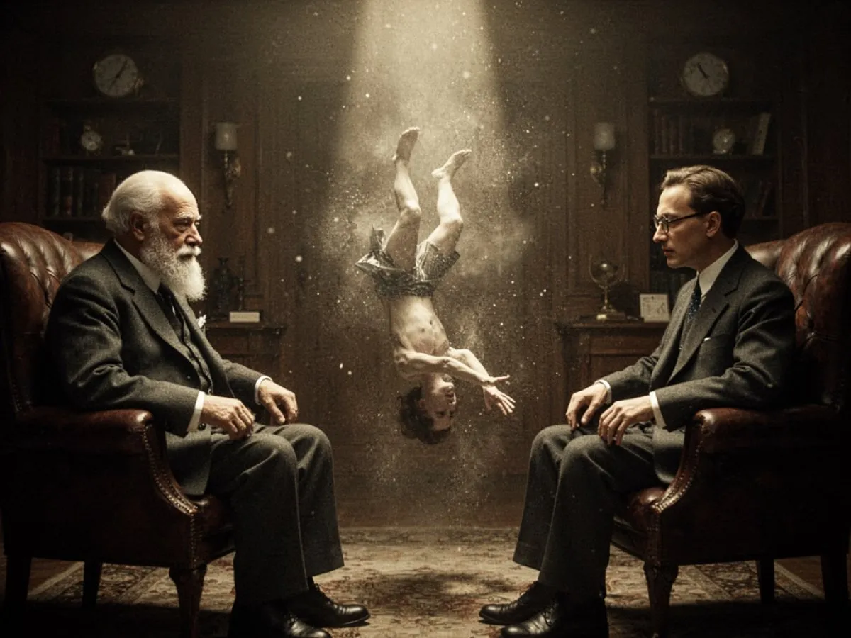 Interprétation psychologique des rêves : Chute selon Sigmund Freud et Carl Jung