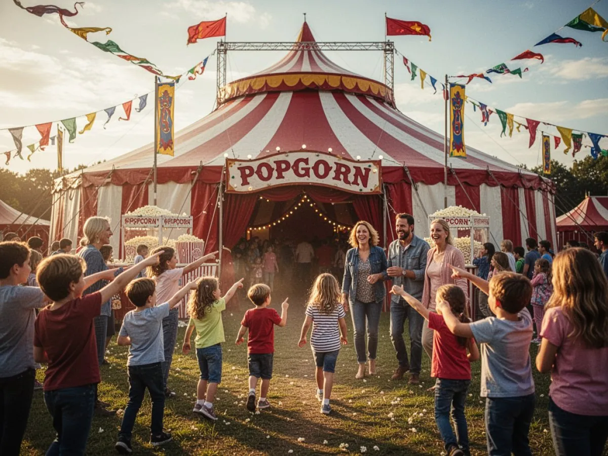 Signification de rêver de Cirque pour la vie quotidienne, l'amour et le travail