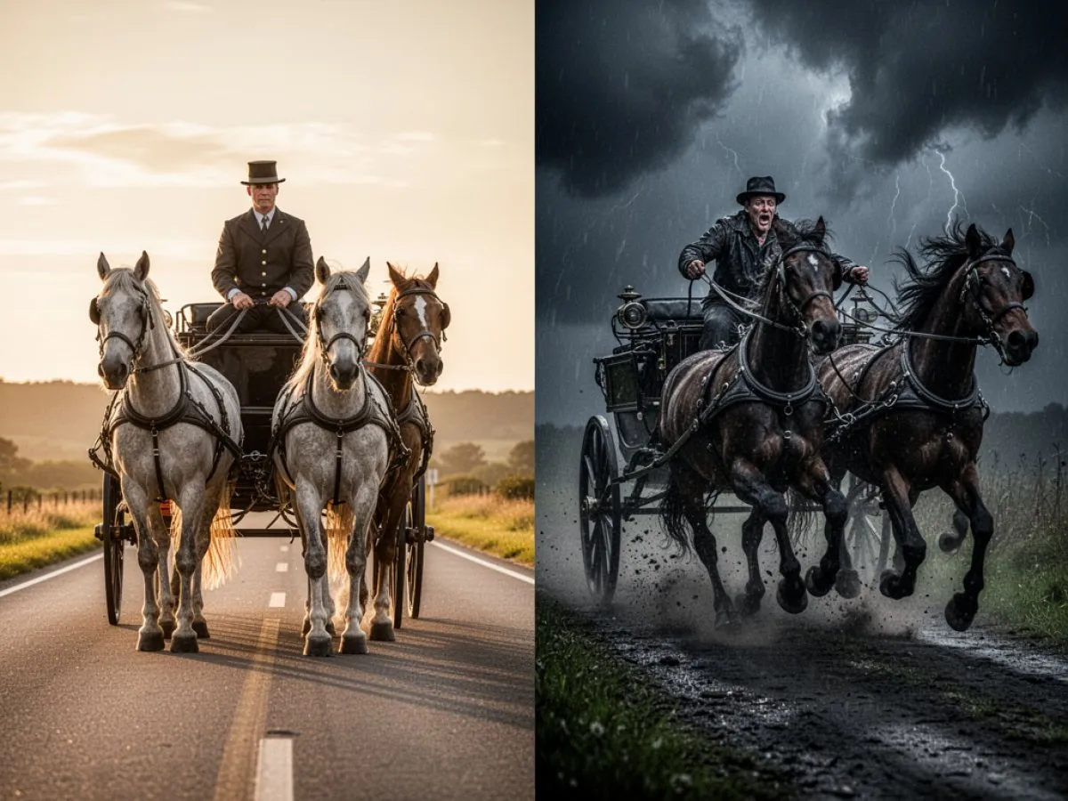 Interprétation détaillée des rêves : Différents scénarios avec Cocher dans le rêve