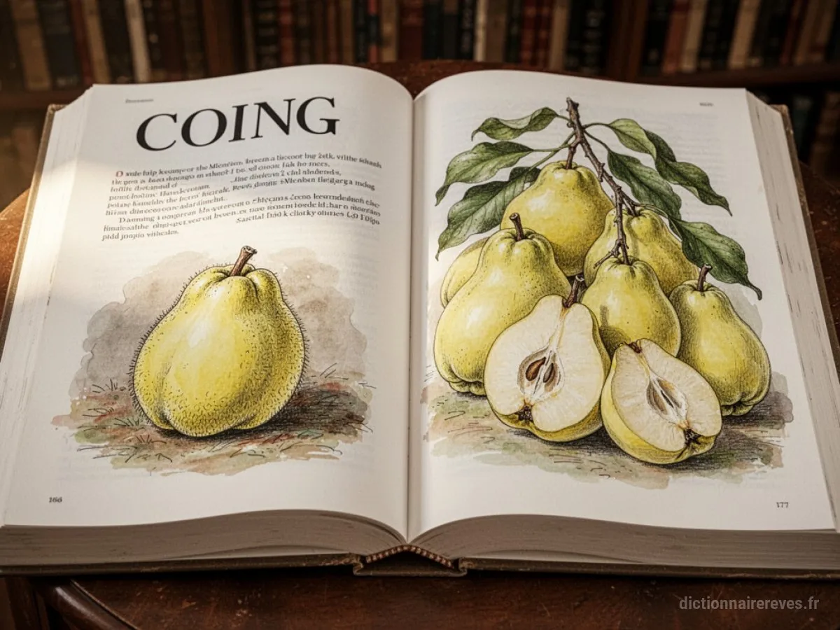 Signification générale : le symbole du rêve Coing - Archétypes et symbolisme