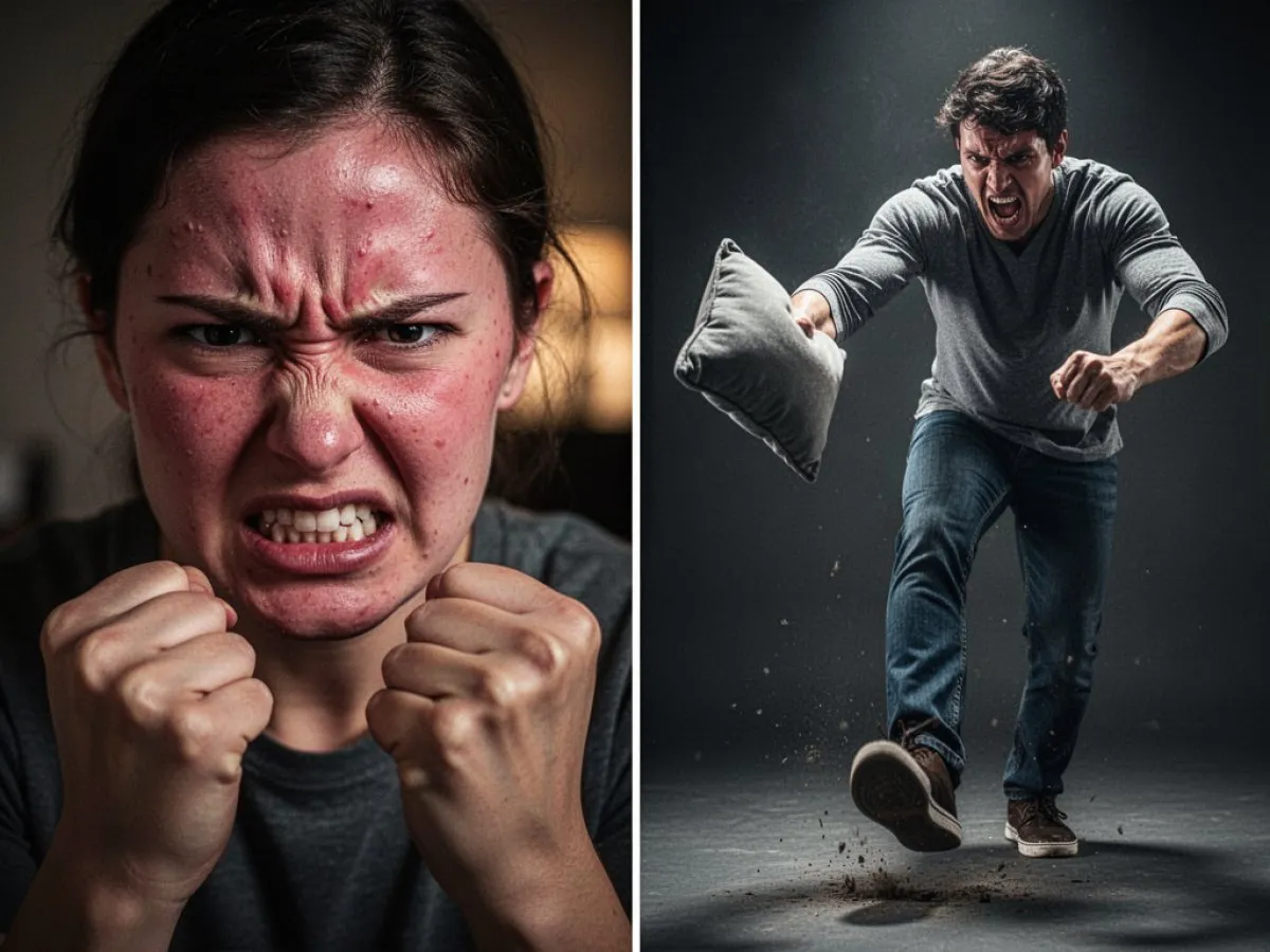 Interprétation détaillée des rêves : Différents scénarios avec Colère dans le rêve