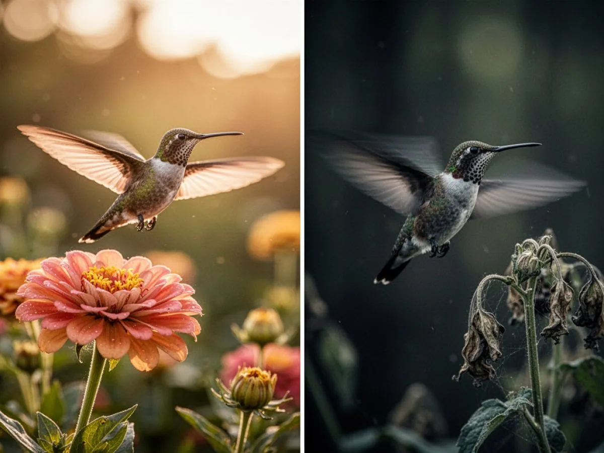 Interprétation détaillée des rêves : Différents scénarios avec Colibri dans le rêve