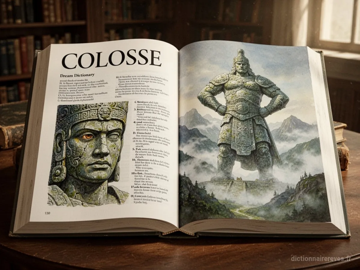 Signification générale : le symbole du rêve Colosse - Archétypes et symbolisme