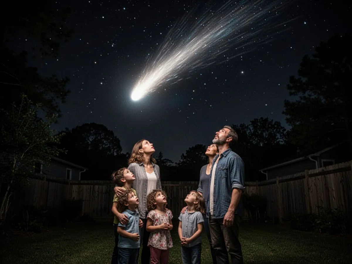 Signification de rêver de Comète pour la vie quotidienne, l'amour et le travail