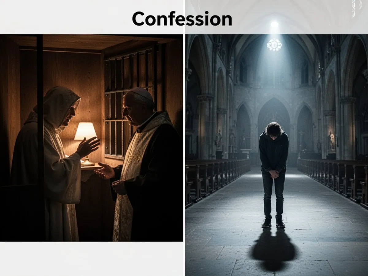 Interprétation détaillée des rêves : Différents scénarios avec Confession dans le rêve