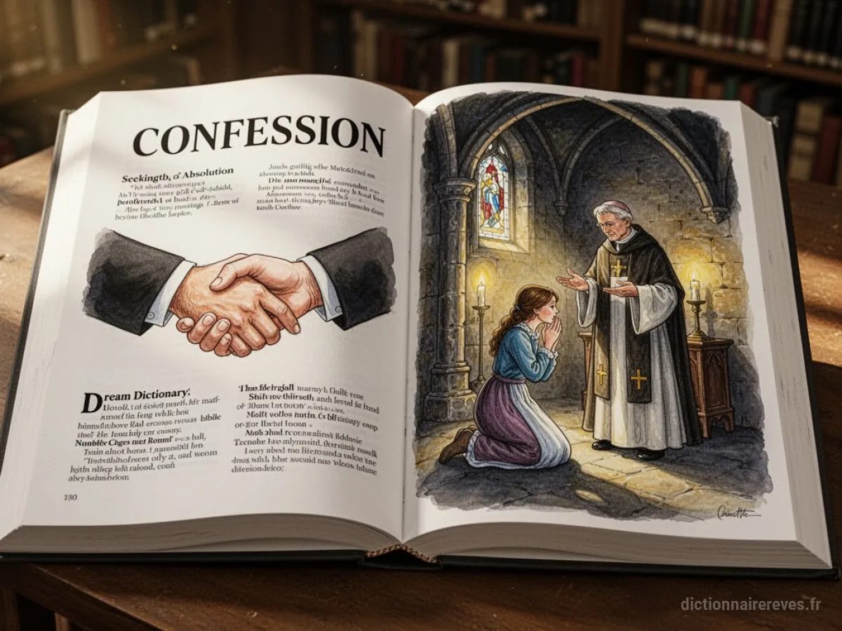 Signification générale : le symbole du rêve Confession - Archétypes et symbolisme