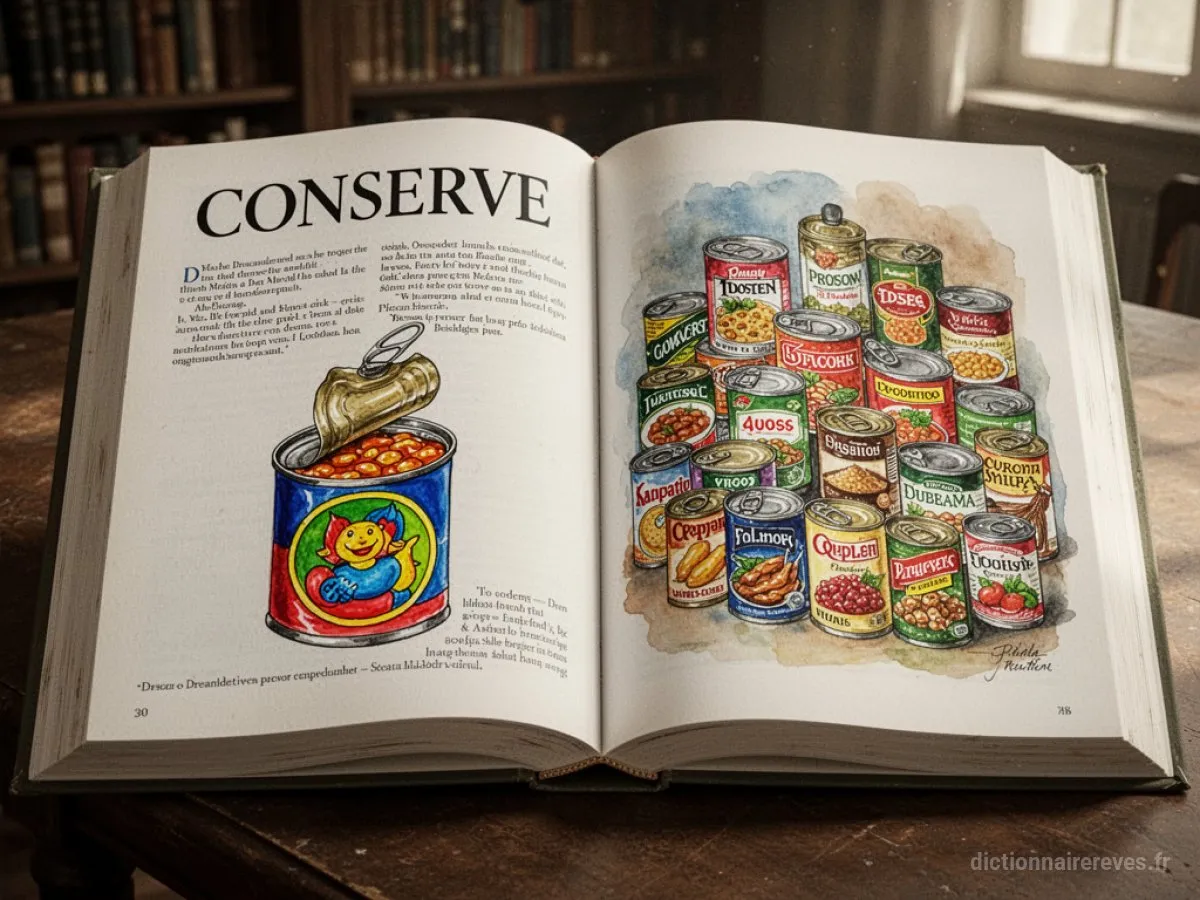 Signification générale : le symbole du rêve Conserve - Archétypes et symbolisme