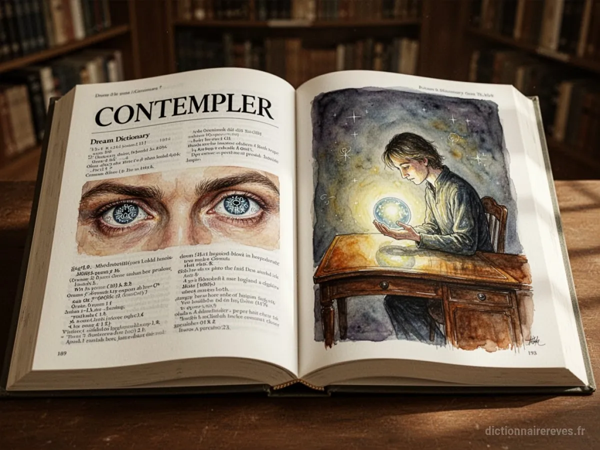 Signification générale : le symbole du rêve Contempler - Archétypes et symbolisme