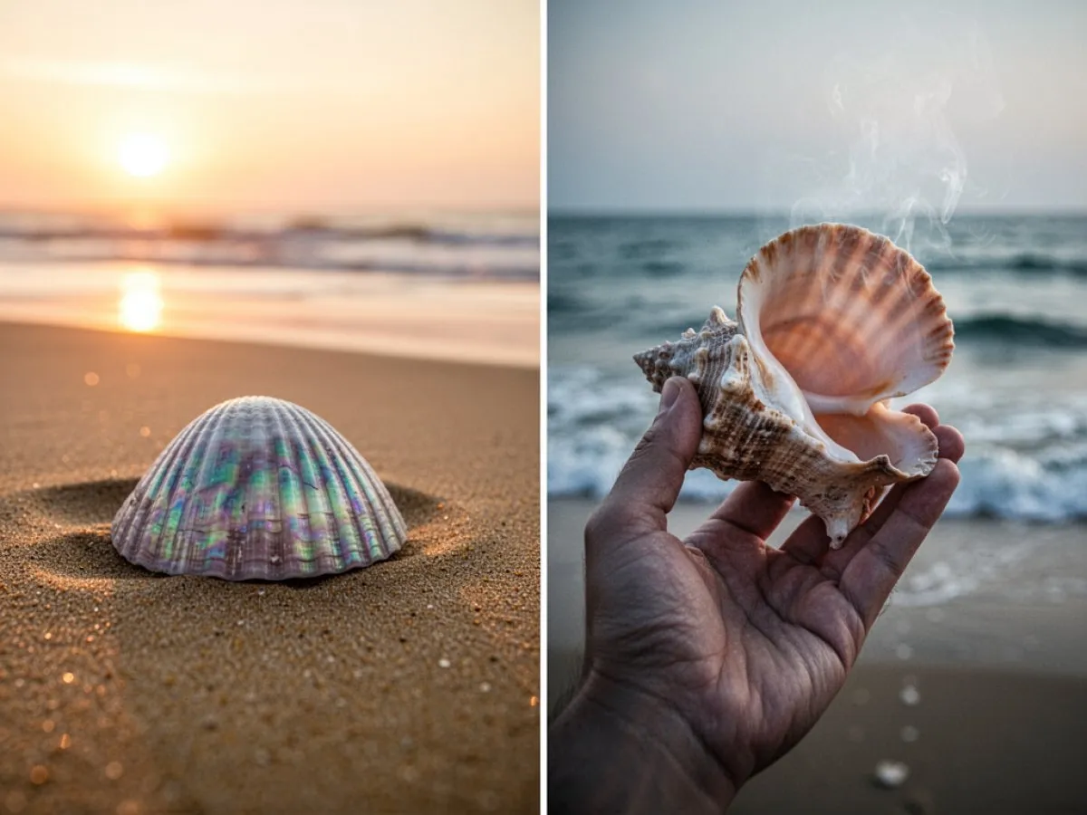 Interprétation détaillée des rêves : Différents scénarios avec Coquillage dans le rêve