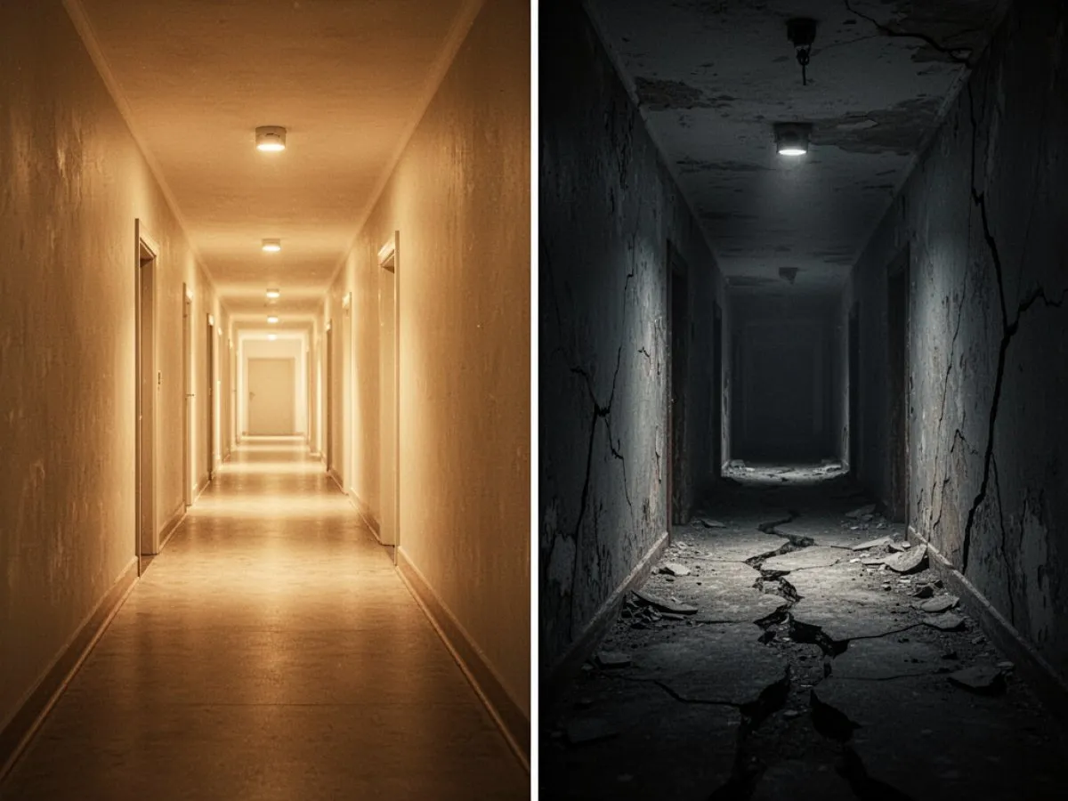 Interprétation détaillée des rêves : Différents scénarios avec Corridor dans le rêve