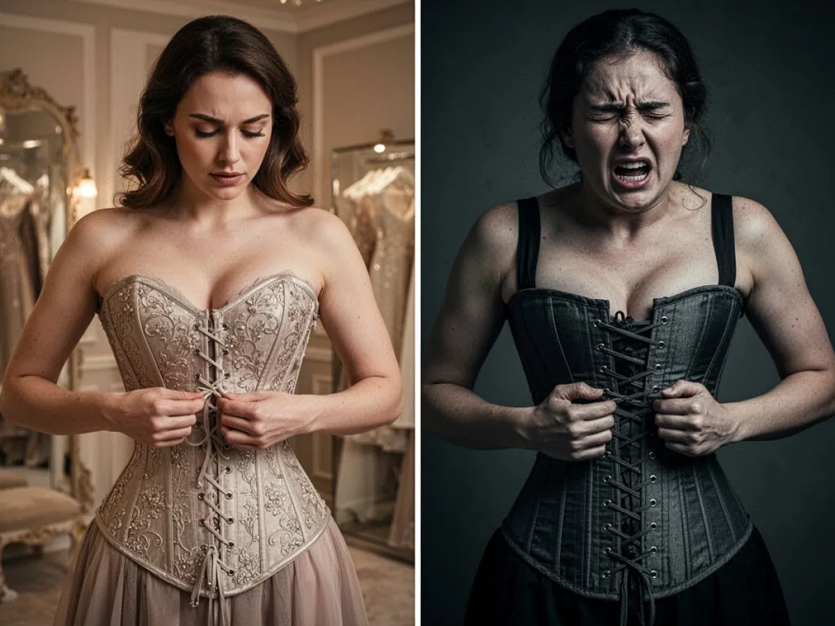 Interprétation détaillée des rêves : Différents scénarios avec Corset dans le rêve