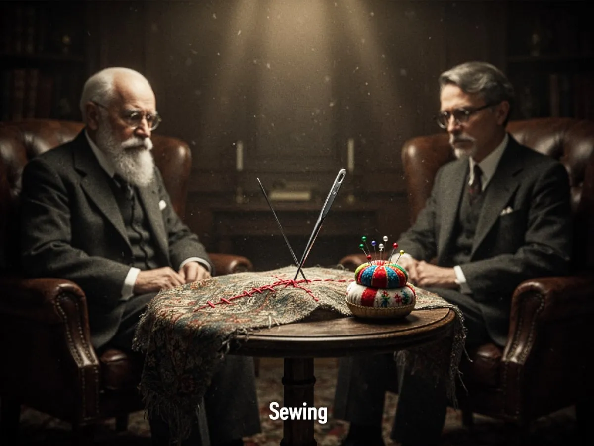 Interprétation psychologique des rêves : Coudre selon Sigmund Freud et Carl Jung