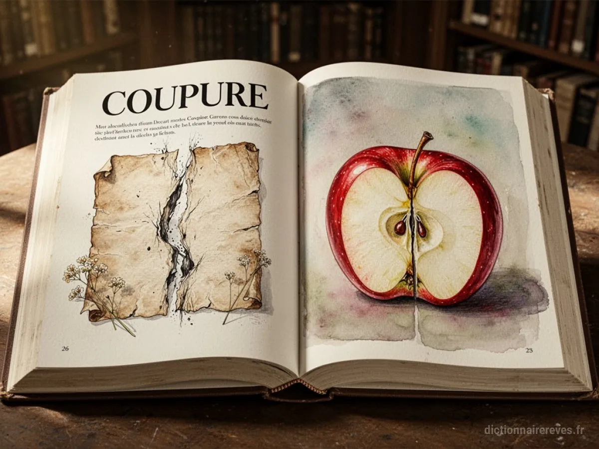 Signification générale : le symbole du rêve Coupure - Archétypes et symbolisme