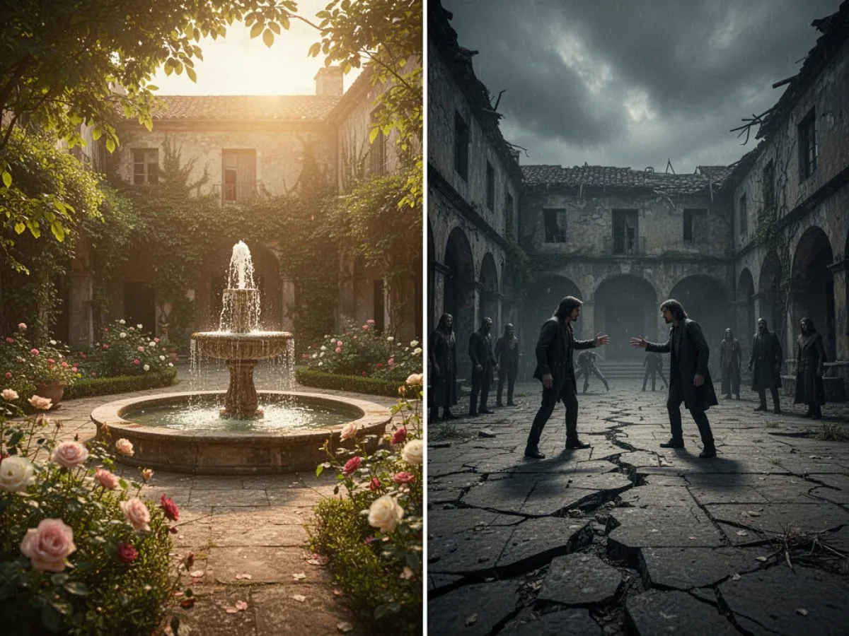 Interprétation détaillée des rêves : Différents scénarios avec Cour dans le rêve