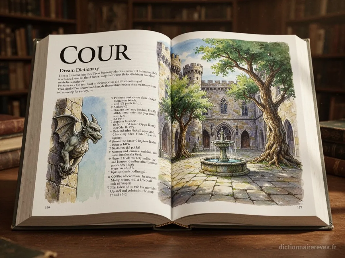 Signification générale : le symbole du rêve Cour - Archétypes et symbolisme