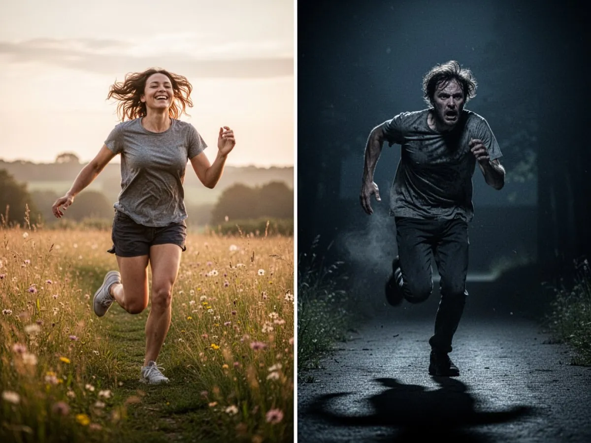 Interprétation détaillée des rêves : Différents scénarios avec Courir dans le rêve