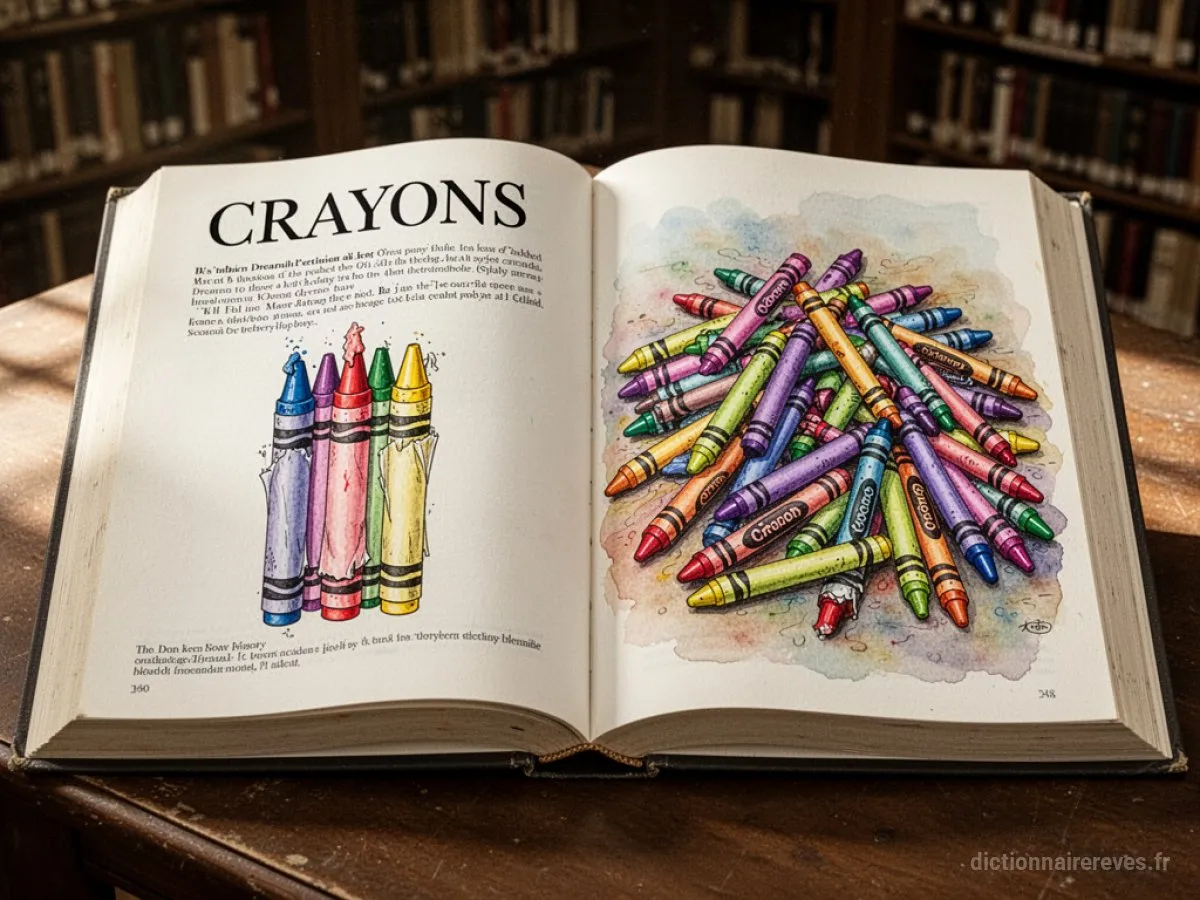 Signification générale : le symbole du rêve Crayons - Archétypes et symbolisme