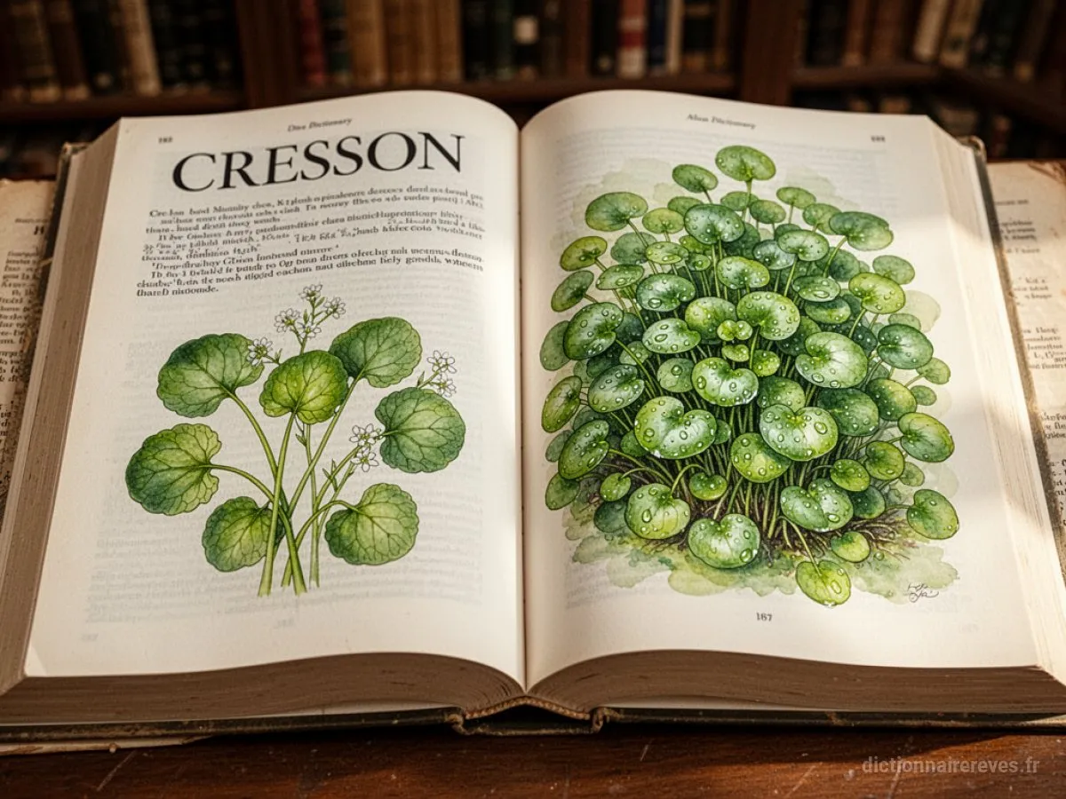 Signification générale : le symbole du rêve Cresson - Archétypes et symbolisme