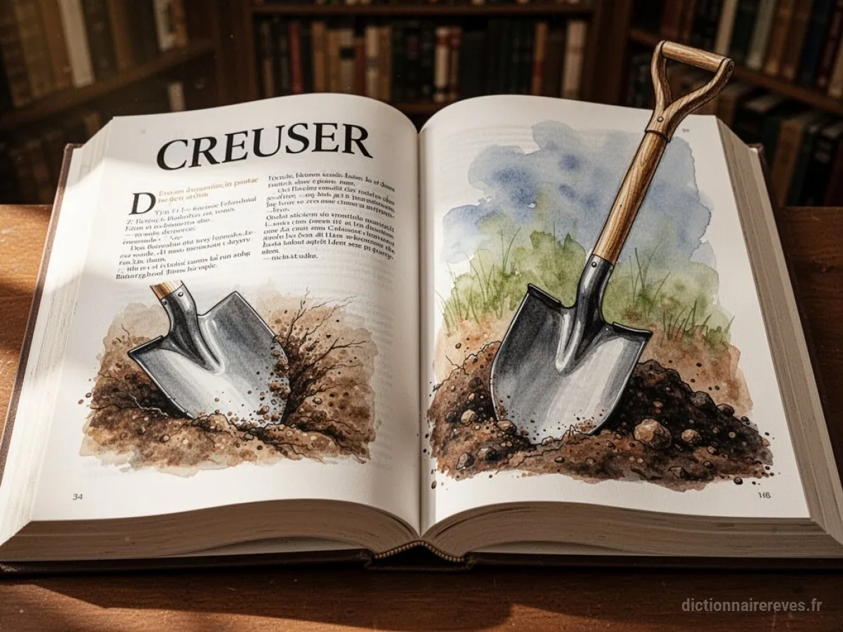 Signification générale : le symbole du rêve Creuser - Archétypes et symbolisme