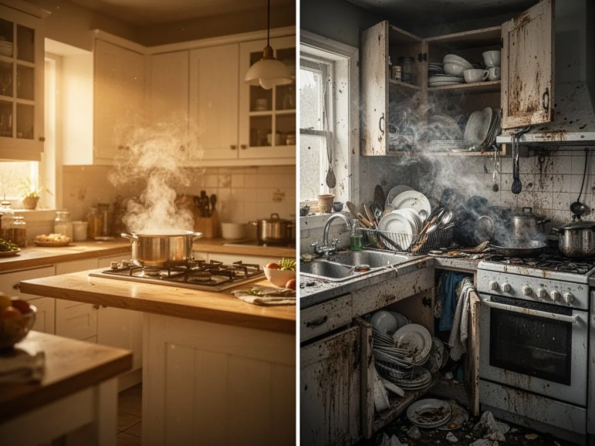 Interprétation détaillée des rêves : Différents scénarios avec Cuisine dans le rêve
