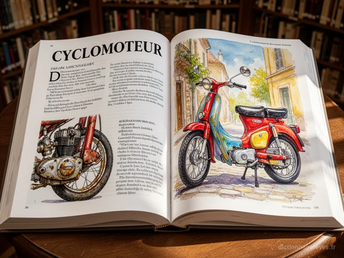 Signification générale : le symbole du rêve Cyclomoteur - Archétypes et symbolisme