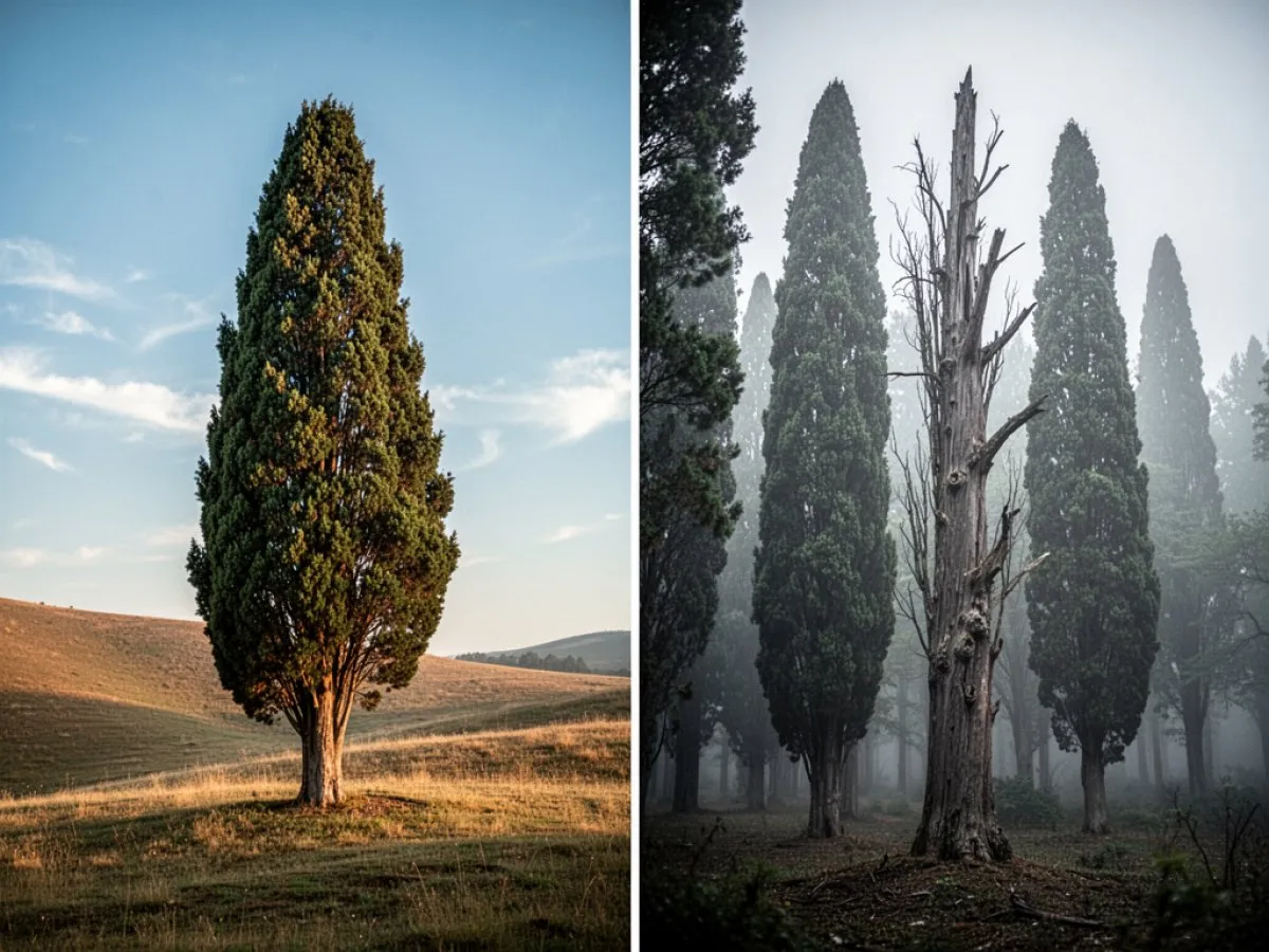 Interprétation détaillée des rêves : Différents scénarios avec Cyprès dans le rêve