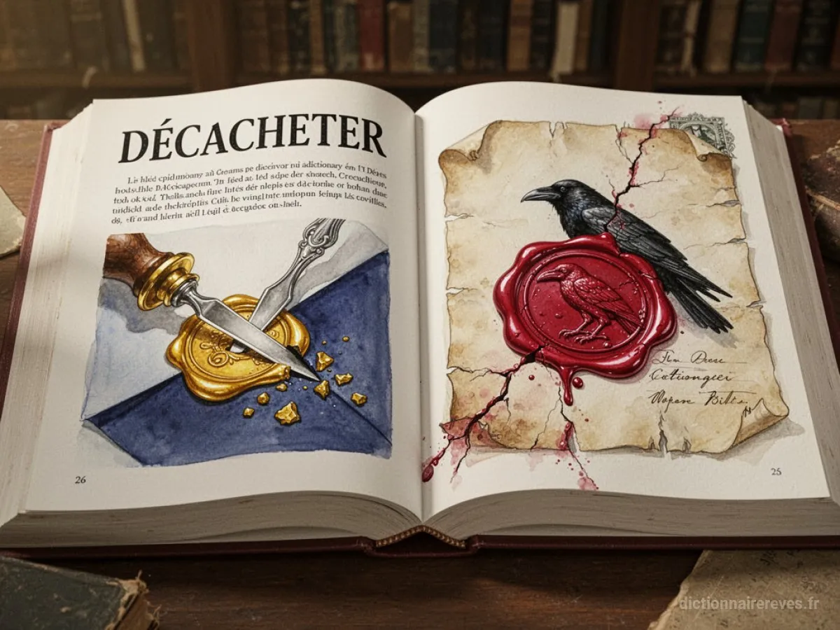 Signification générale : le symbole du rêve Décacheter - Archétypes et symbolisme