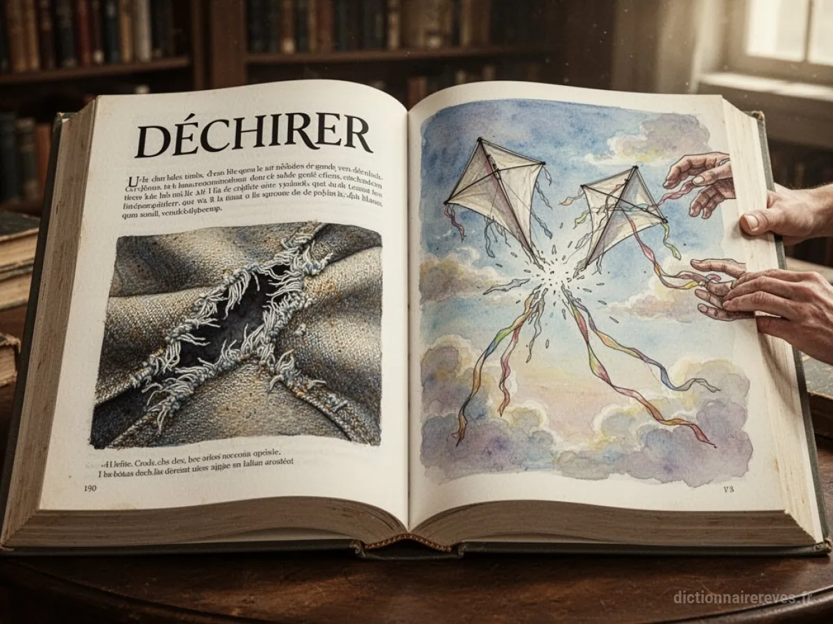 Signification générale : le symbole du rêve Déchirer - Archétypes et symbolisme