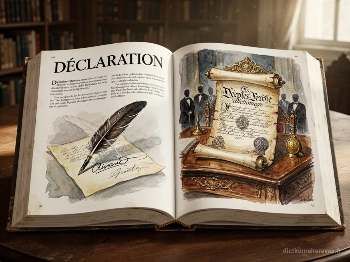 Signification générale : le symbole du rêve Déclaration - Archétypes et symbolisme