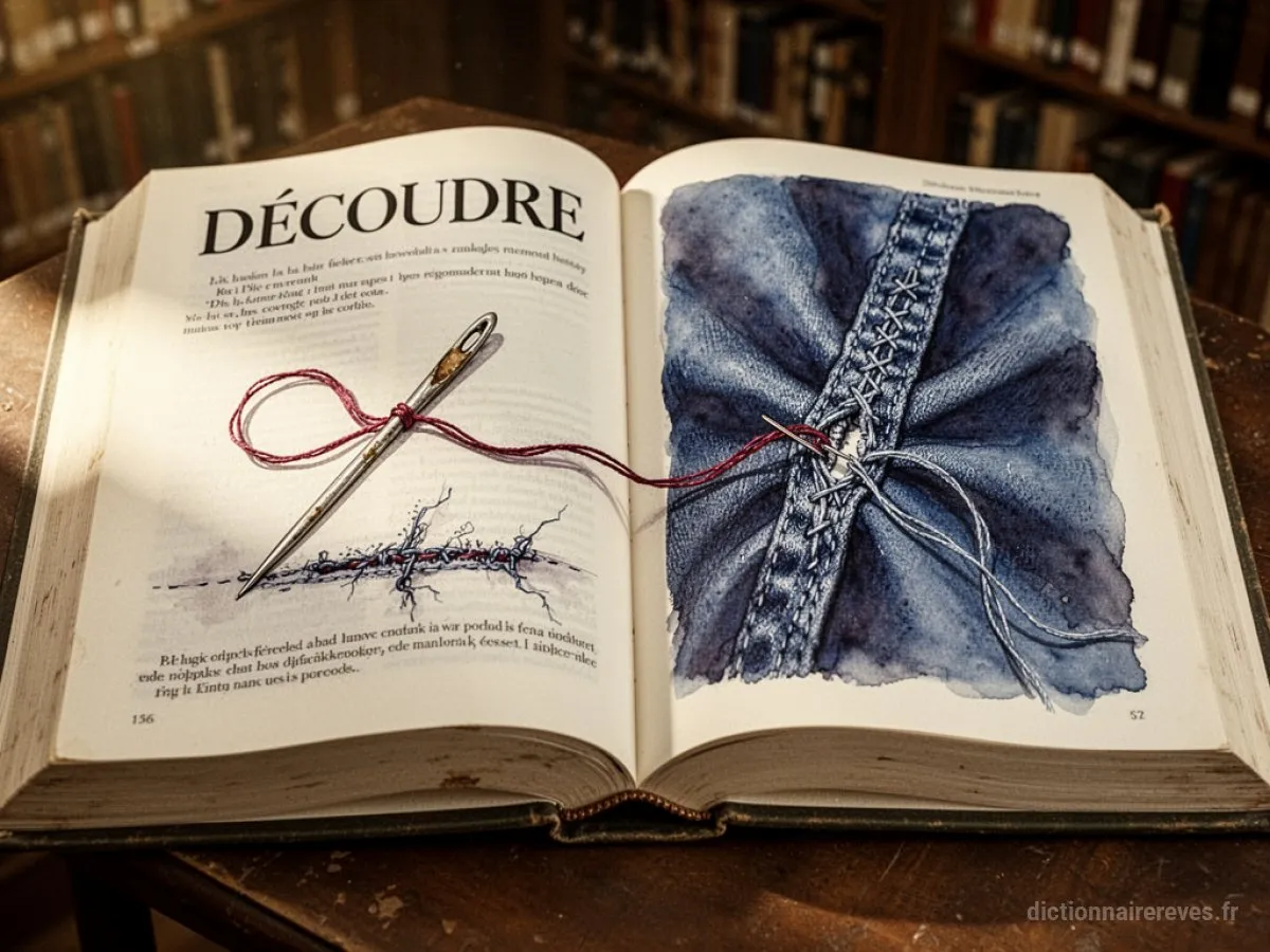 Signification générale : le symbole du rêve Découdre - Archétypes et symbolisme