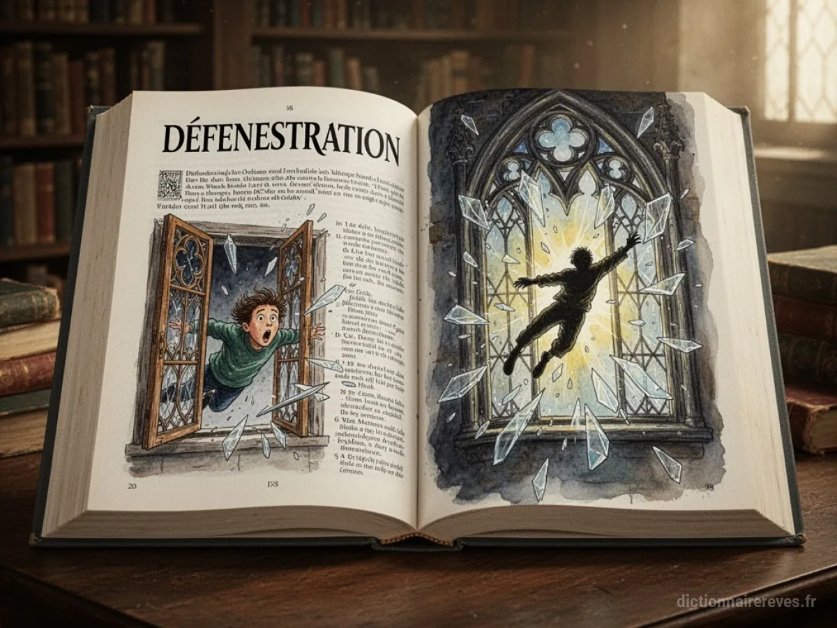 Signification générale : le symbole du rêve Défenestration - Archétypes et symbolisme