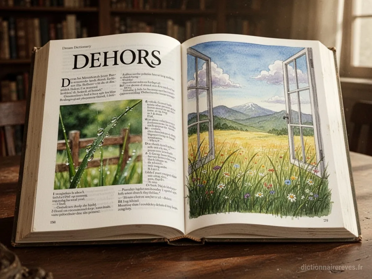 Signification générale : le symbole du rêve Dehors - Archétypes et symbolisme