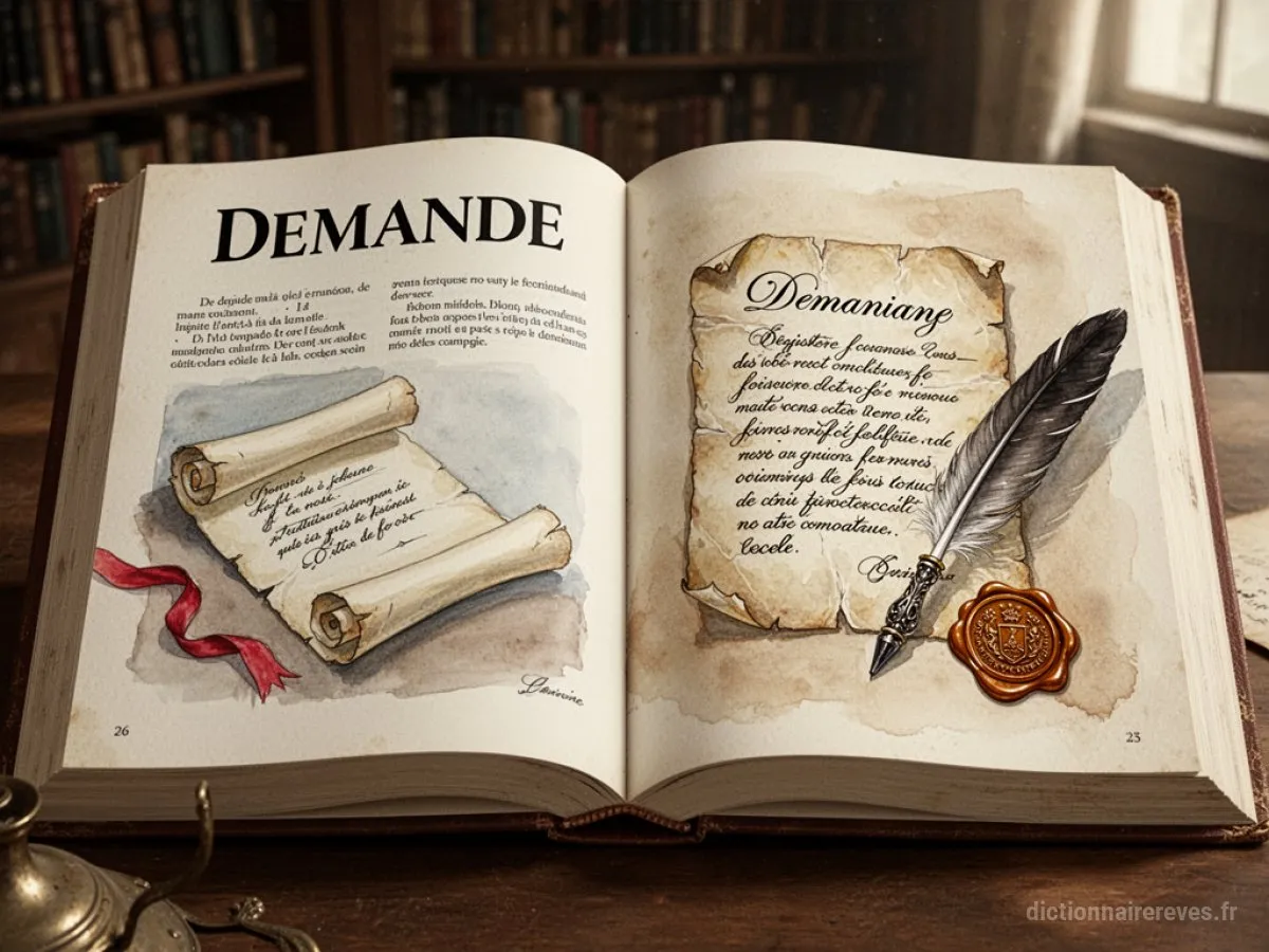 Signification générale : le symbole du rêve Demande - Archétypes et symbolisme