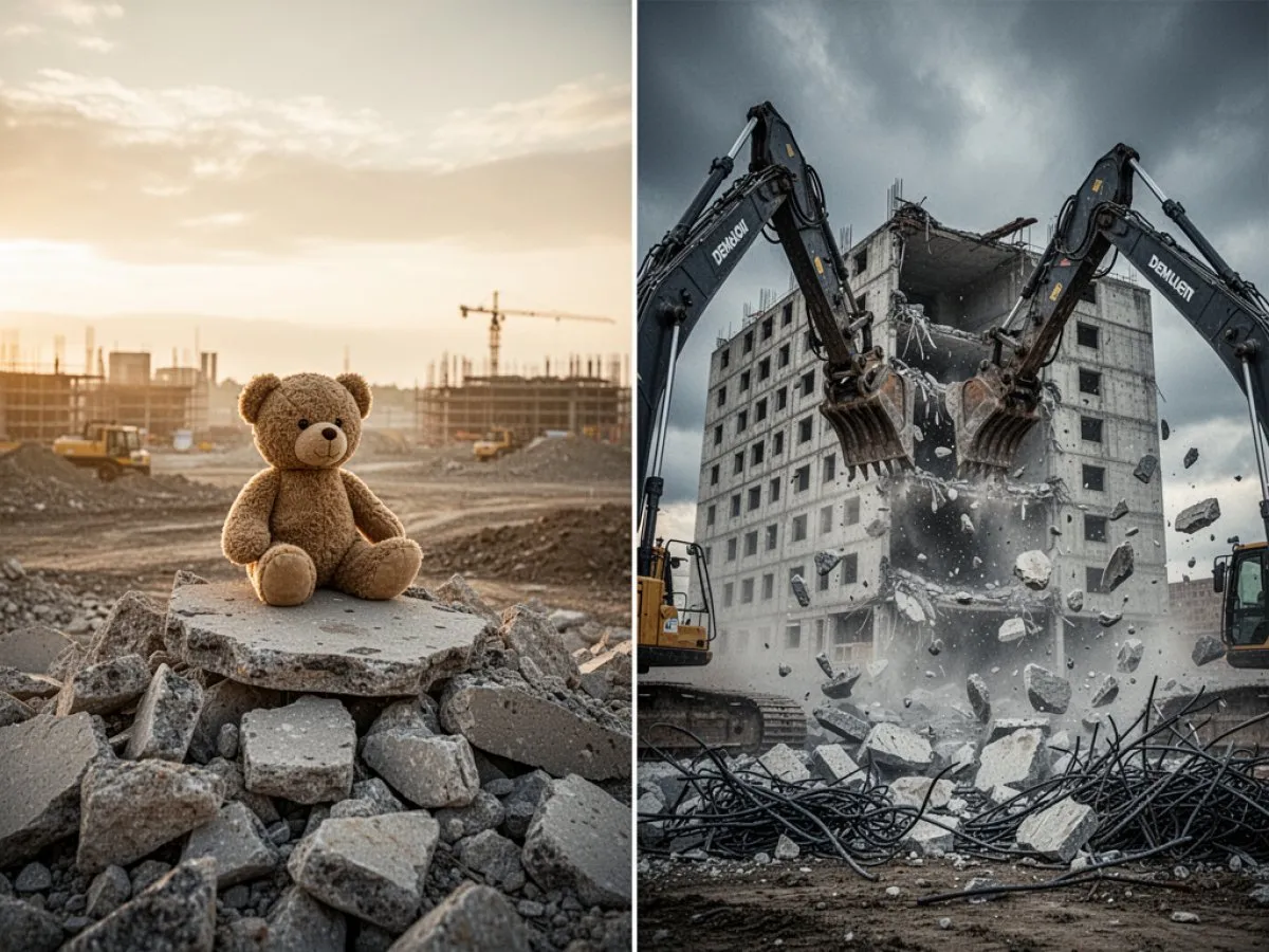 Interprétation détaillée des rêves : Différents scénarios avec Démolition dans le rêve