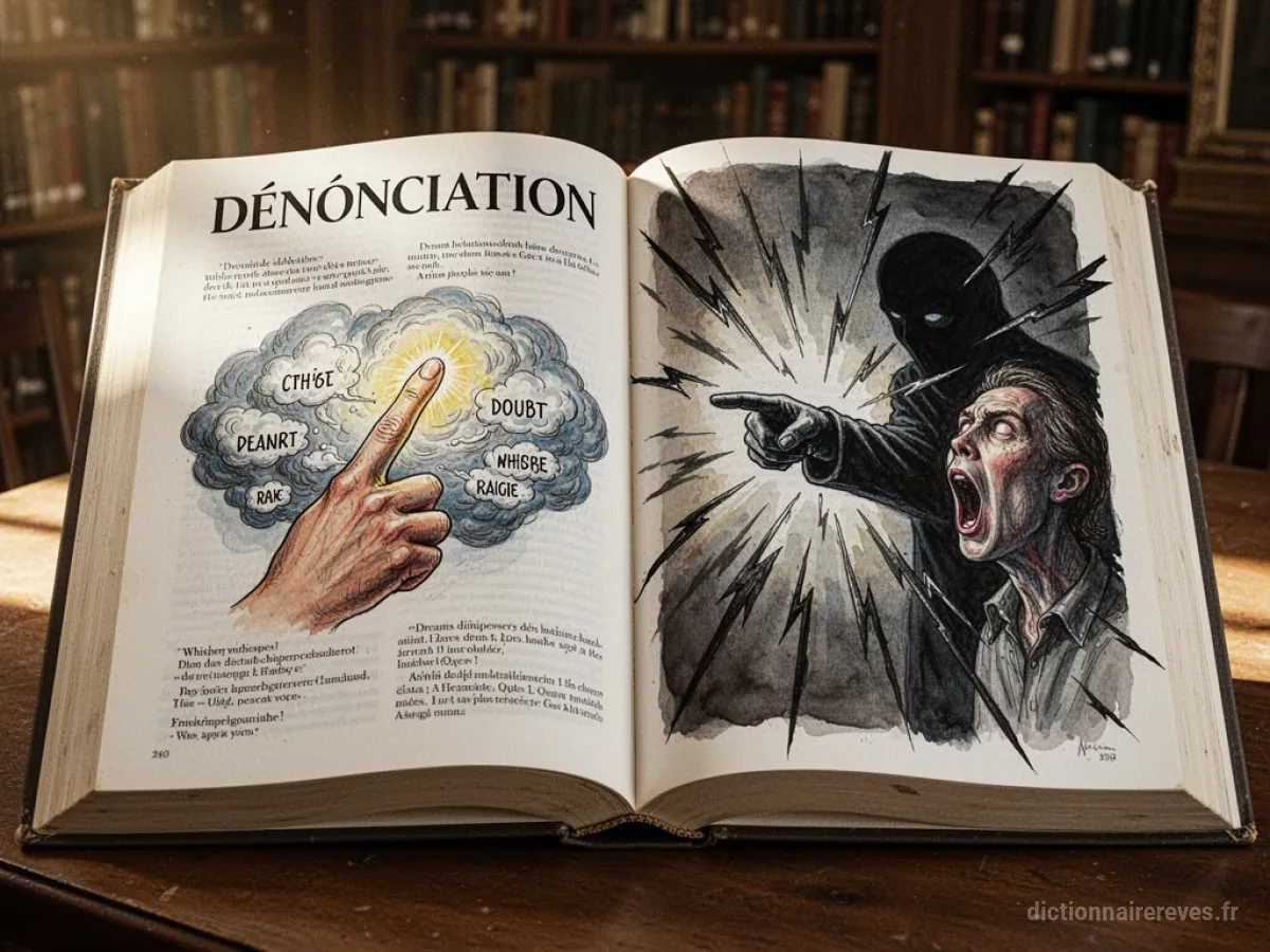Signification générale : le symbole du rêve Dénonciation - Archétypes et symbolisme