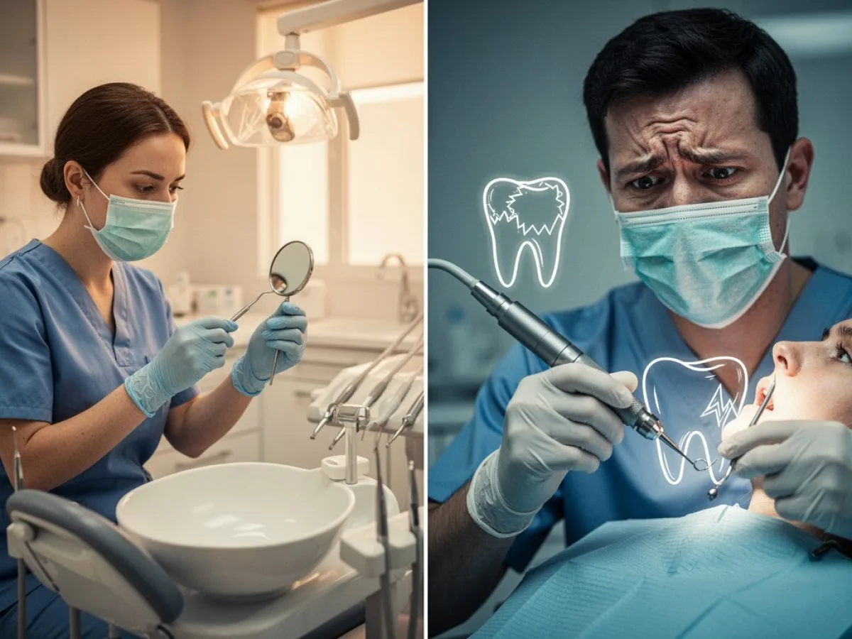 Interprétation détaillée des rêves : Différents scénarios avec Dentiste dans le rêve