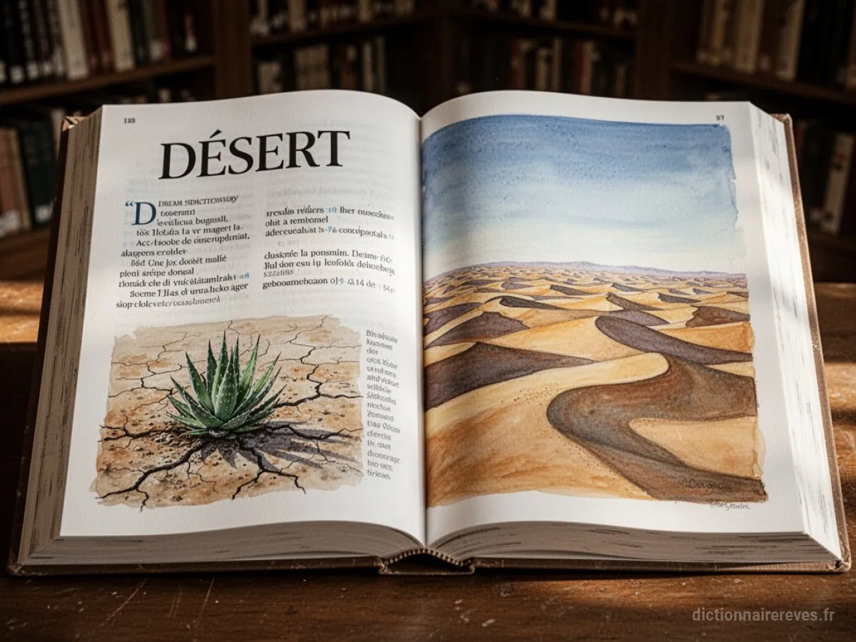 Signification générale : le symbole du rêve Désert - Archétypes et symbolisme