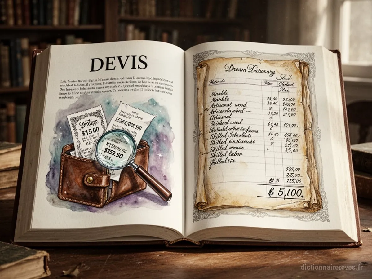 Signification générale : le symbole du rêve Devis - Archétypes et symbolisme