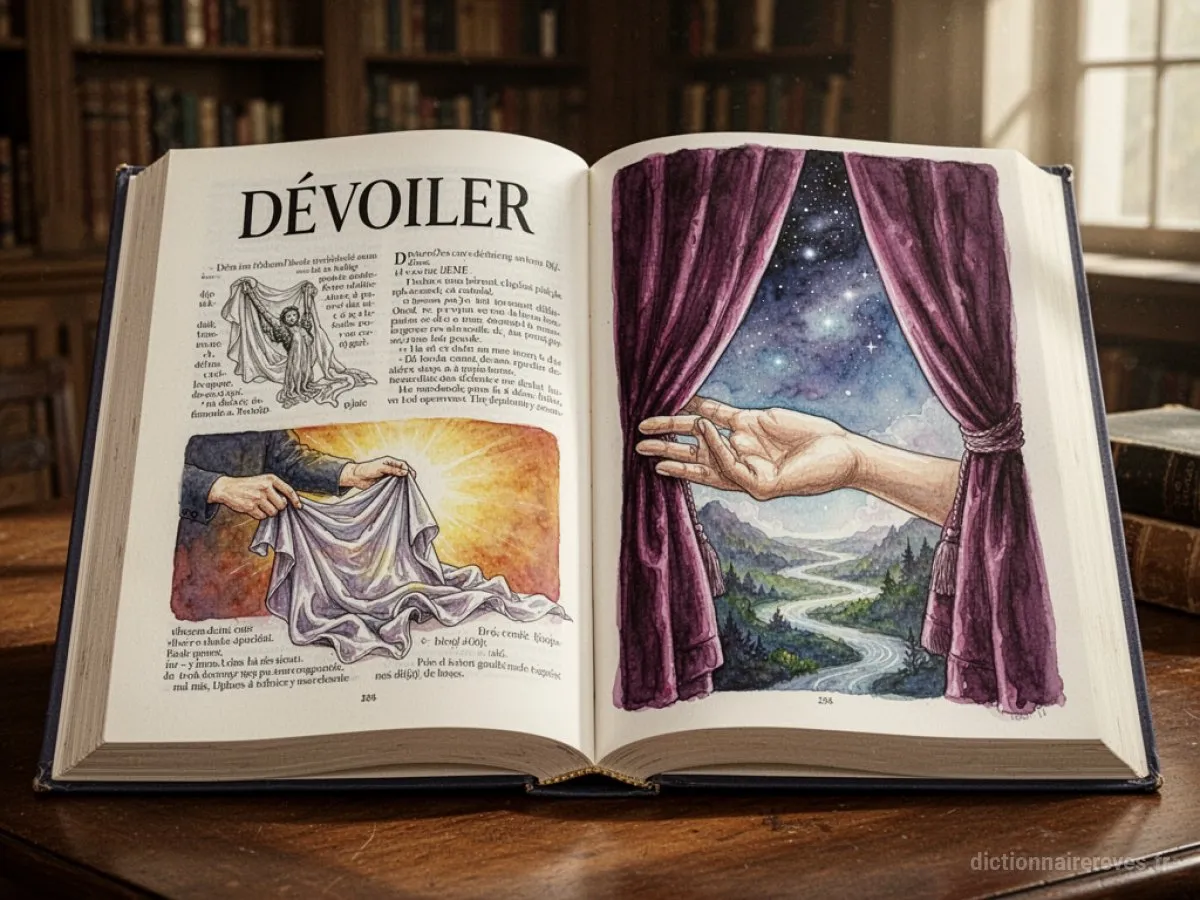 Signification générale : le symbole du rêve Dévoiler - Archétypes et symbolisme