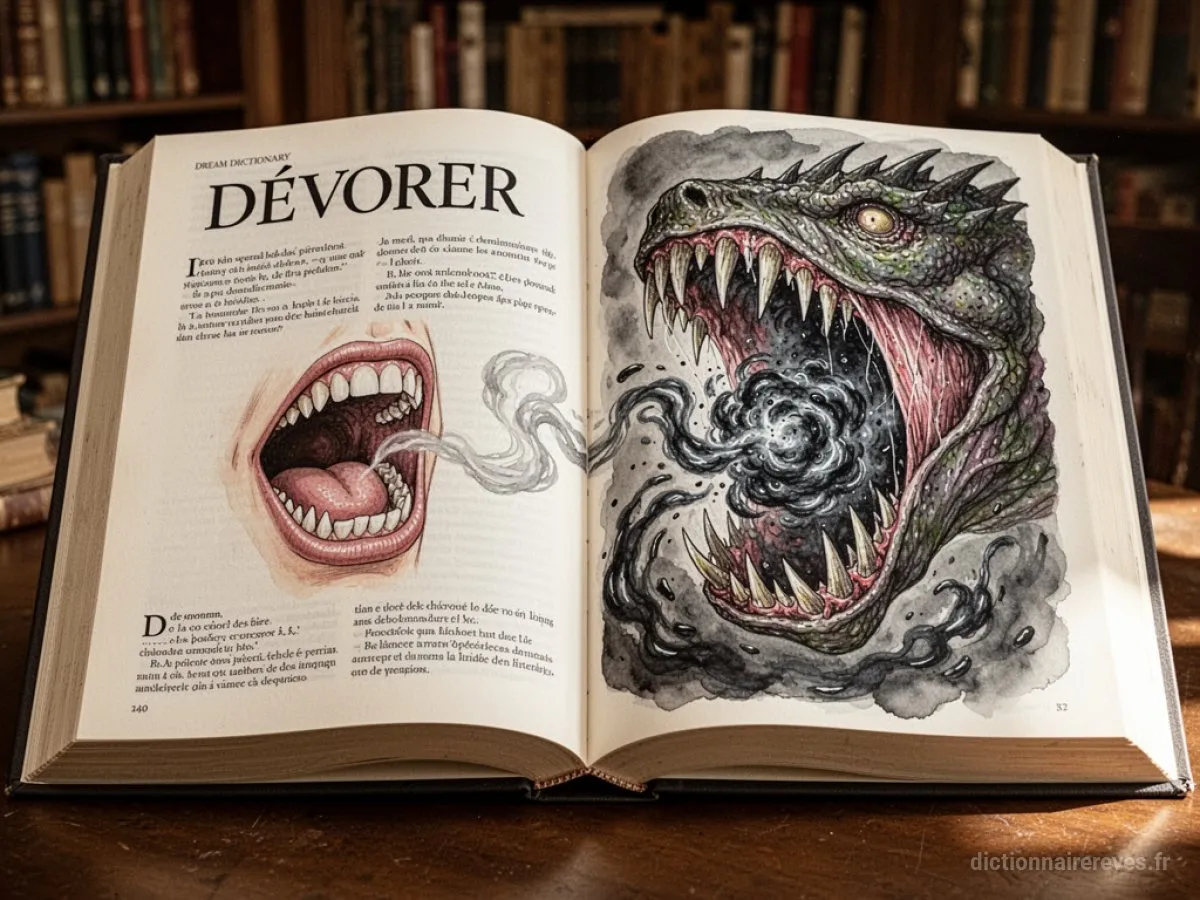 Signification générale : le symbole du rêve Dévorer - Archétypes et symbolisme